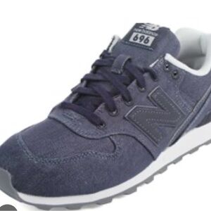 New Balance 696 Cotton Denim Women's Running Classics Sneakers pre-worn sz 7